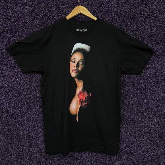 Doja Cat La Vie En Rose aka Life in Pink Synth-Pop T-Shirt M - Picture 1 of 4